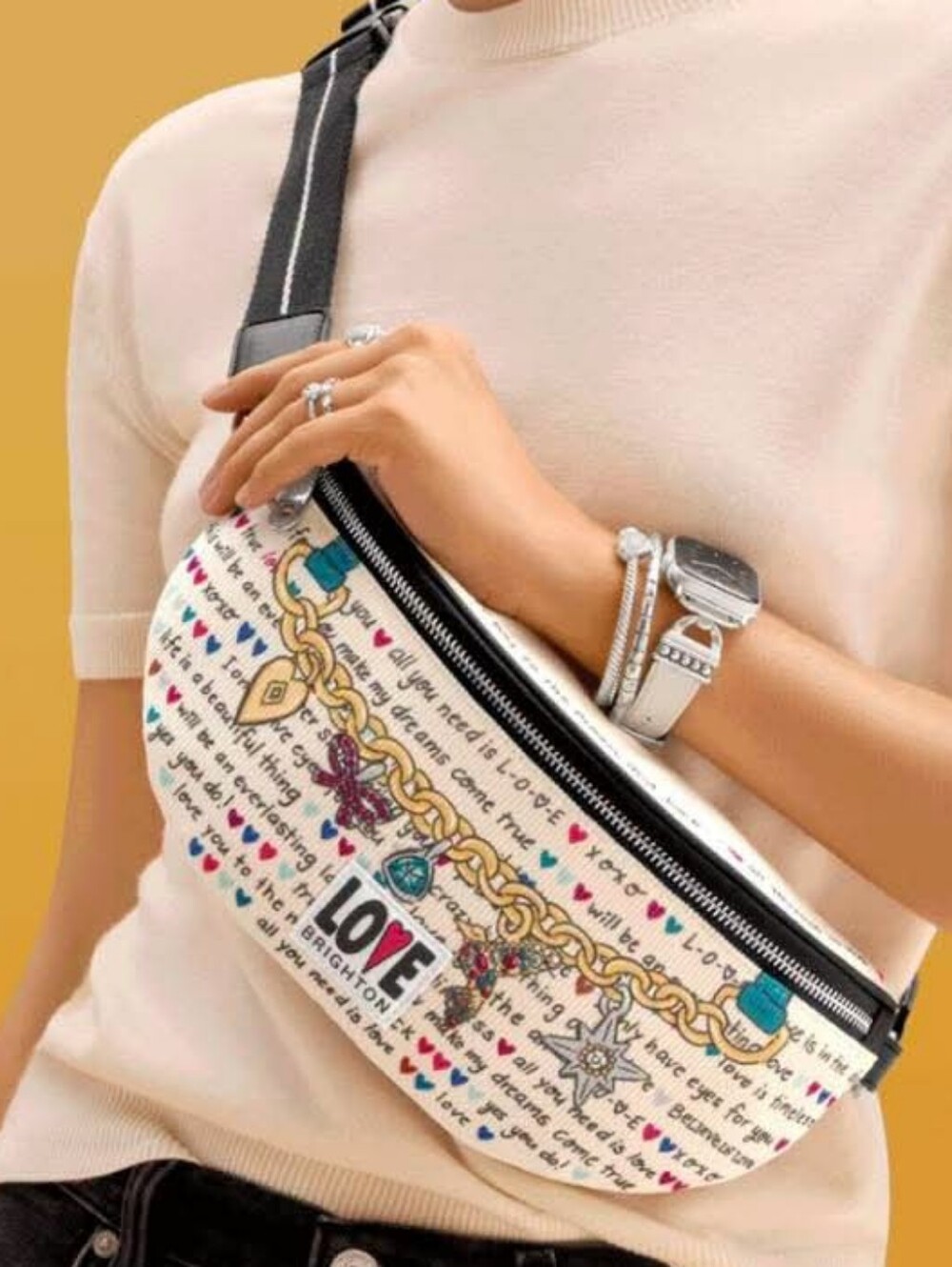 Brand New Brighton Love Story Belt Bag. / fanny pack